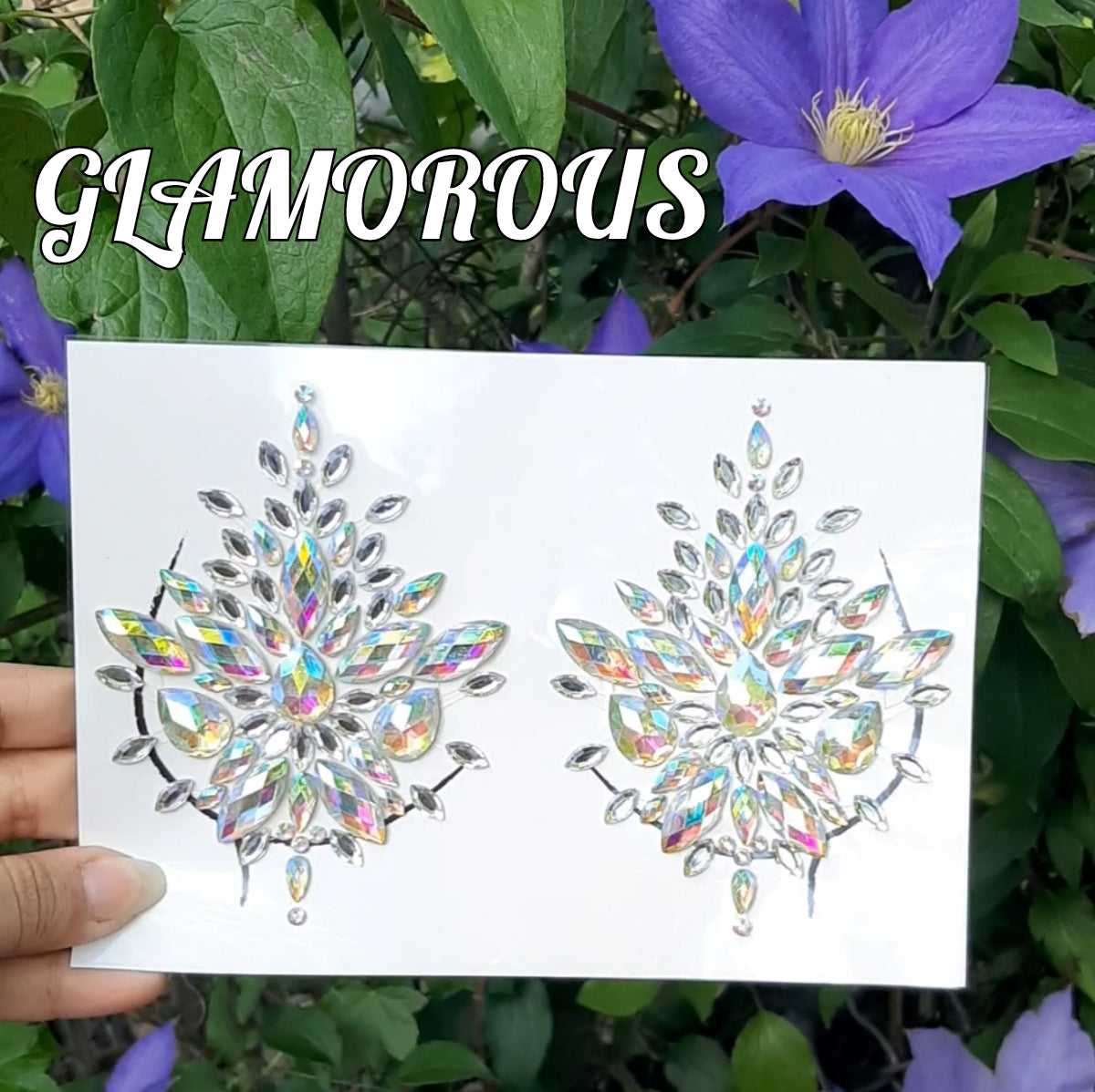 Glamorous Rhinestone Pastie